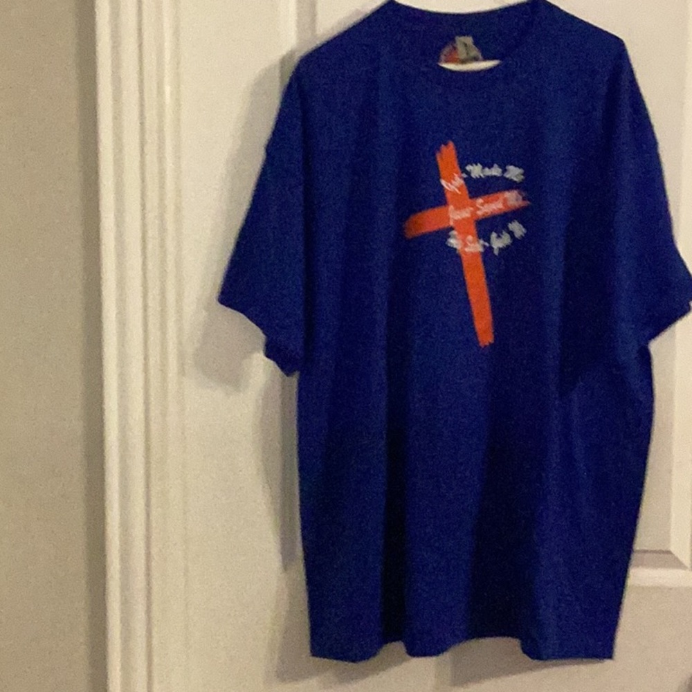 Spiritual unisex t-shirts, color blue, all sizes